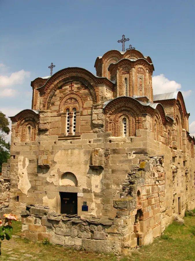 Kirche des hl. Georg - Staro Nagoričane — Kloster Prohor Pčinjski (Serbien)