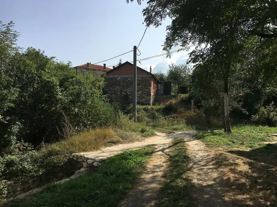 Treszka-folyó Plasnicánál — Dolneni falu (Észak-Macedónia)