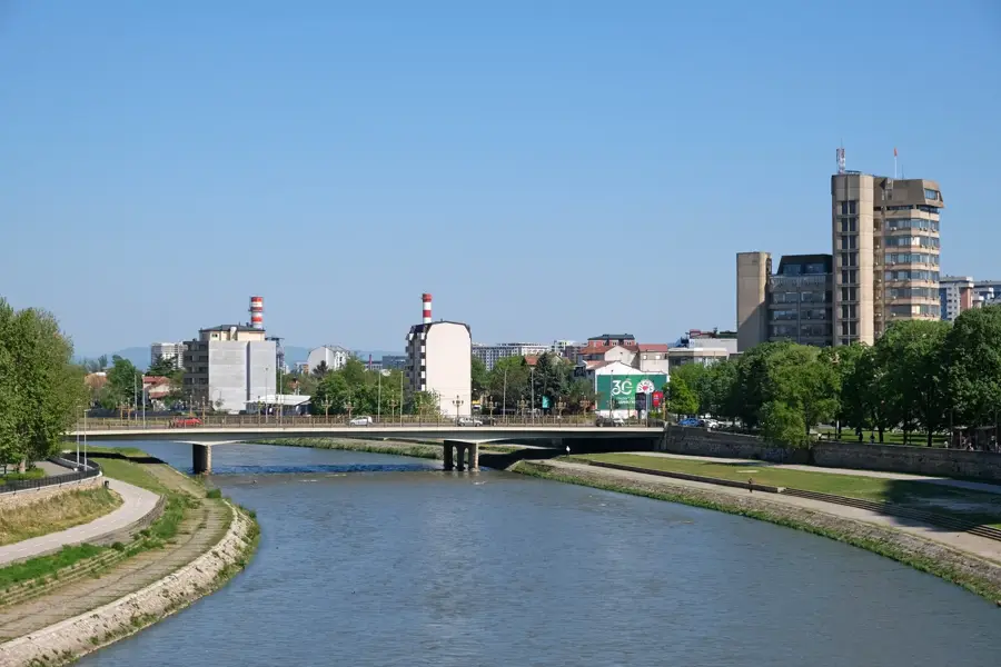 Vardar near Gradsko