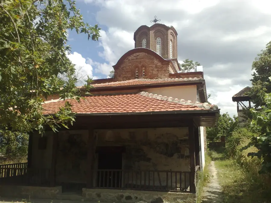 Kirche des hl. Stephan - Konče — Kloster Konče (Nordmazedonien)