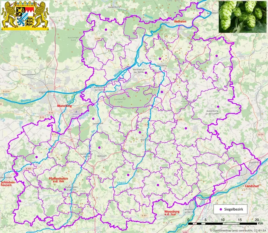 Hallertau Hop Growing Region