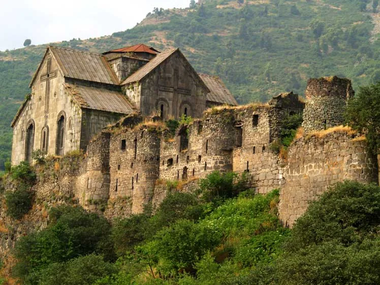 Akhtala Monastery — Stepanavan Dendropark (Armenia)