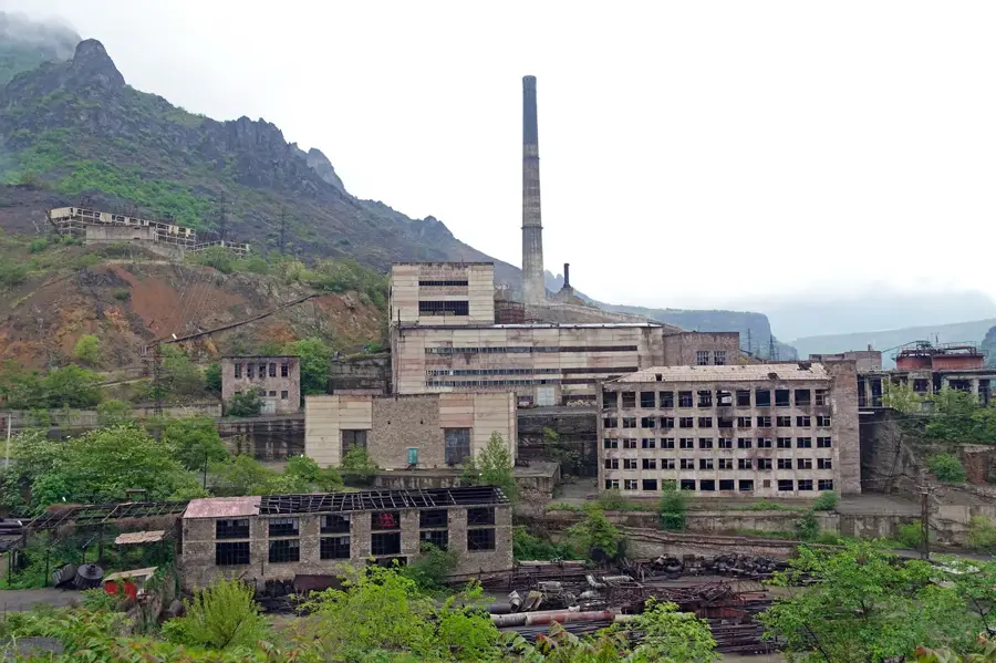 Alaverdi Copper Smelter — Stepanavan Dendropark (Armenia)