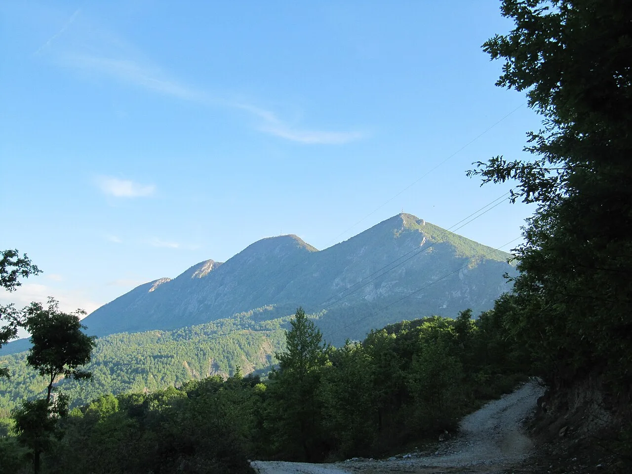 Dajt Castle Ruins — Mount Dajti (Albania)