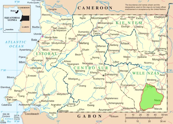 Altos de Nsork Highlands — Okano Rainforest (Gabon)