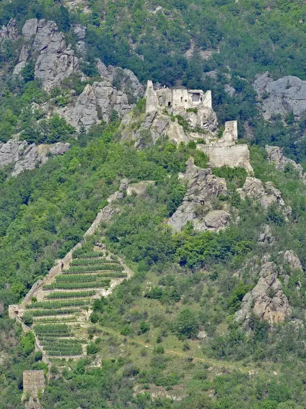 Ruinele castelului Dürnstein — Dürnstein (Austria)