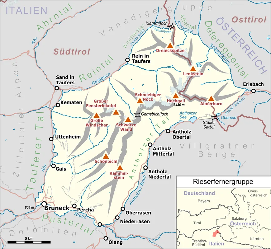 Nagy-Rieserferner-gleccser – hegy
