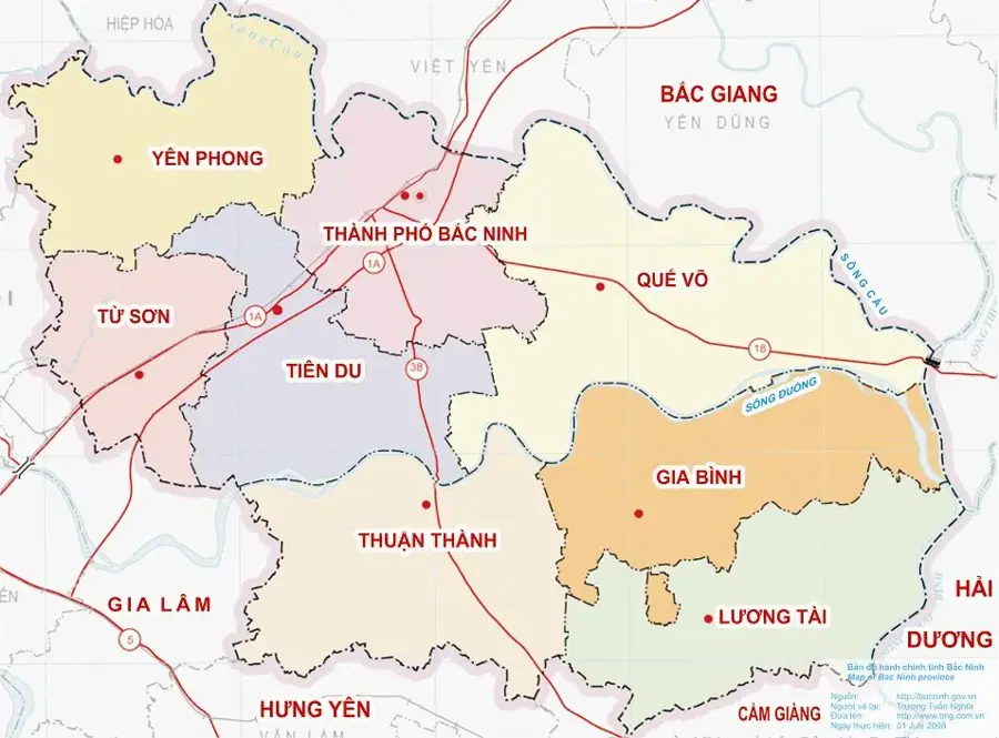 Zona Industrială Bắc Ninh — Phủ Lý (Vietnam)