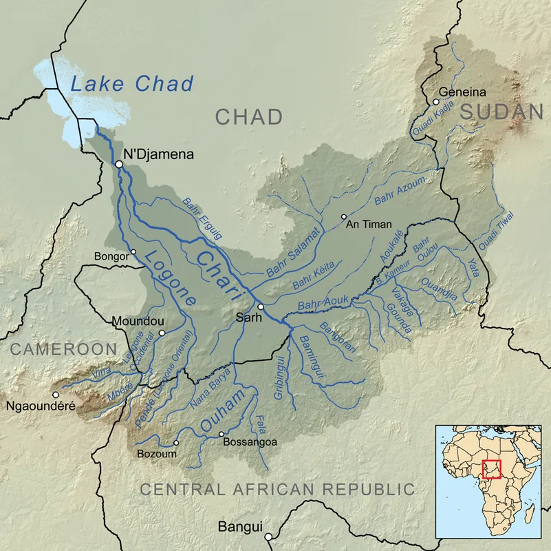 Bahr Salamat — Lacul Iro (Ciad)