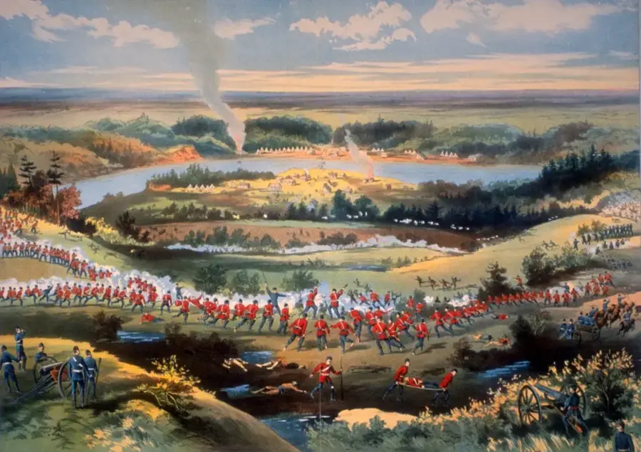 Battle of Batoche — Saskatchewan Legislative Building (Canada)