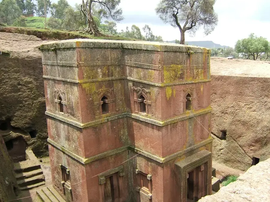 Georgskirche von Lalibela — Kobo (Äthiopien)