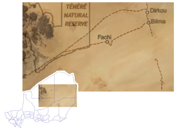 Salinen von Bilma — Bilma (Niger)