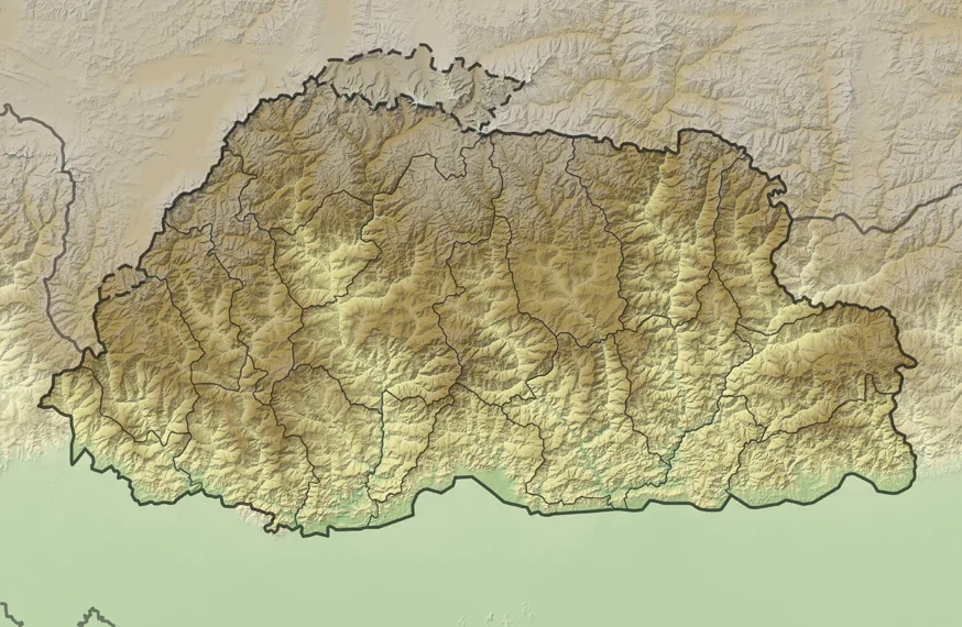 Munții Negri — Sarpang (Bhutan)