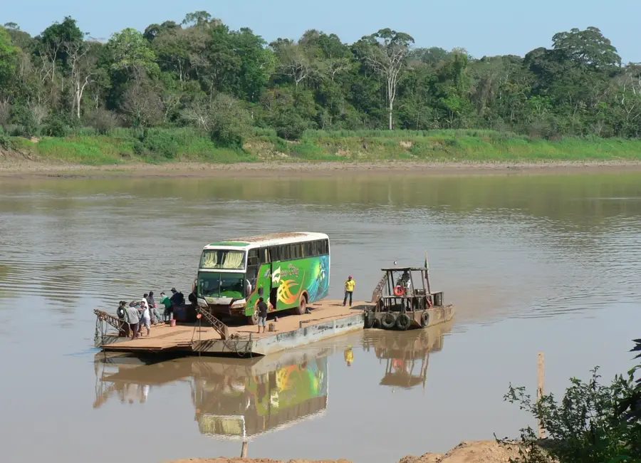 Beni River — Serranía de San Simón (Bolivia)