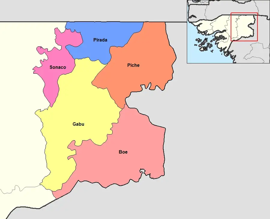 Zăcământul de bauxită din Boé — Pitche (Guineea-Bissau)