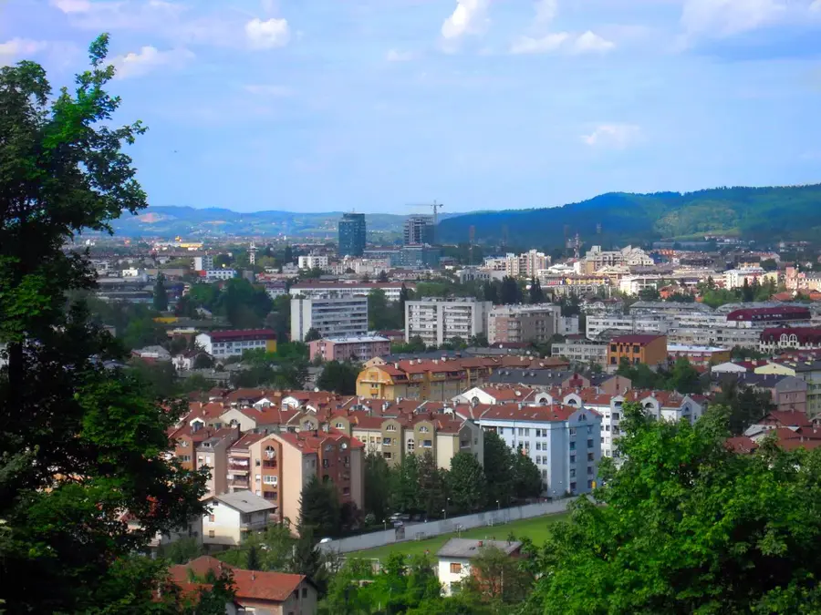 Geschäftsviertel Banja Luka