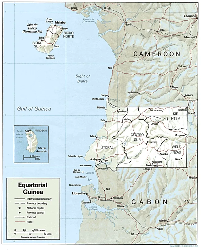 Ureca-Wald — Gran Caldera de Luba (Äquatorialguinea)