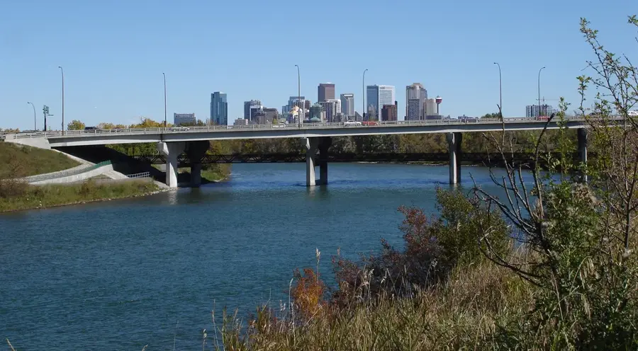Bow River — Drumheller (Kanada)