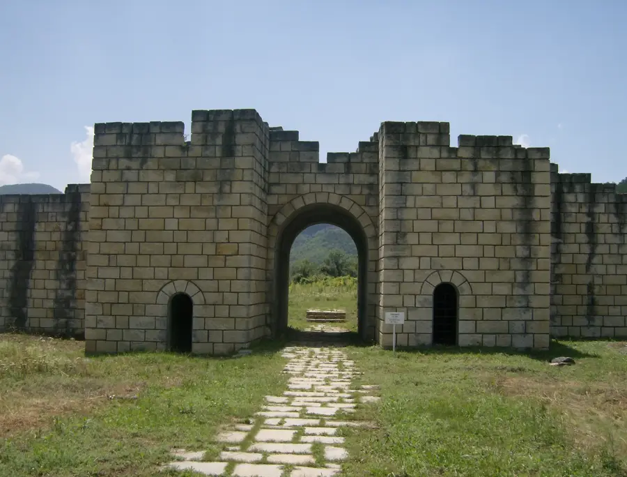 Ruinen von Preslaw — Wadi ar-Rummah (Saudi-Arabien)