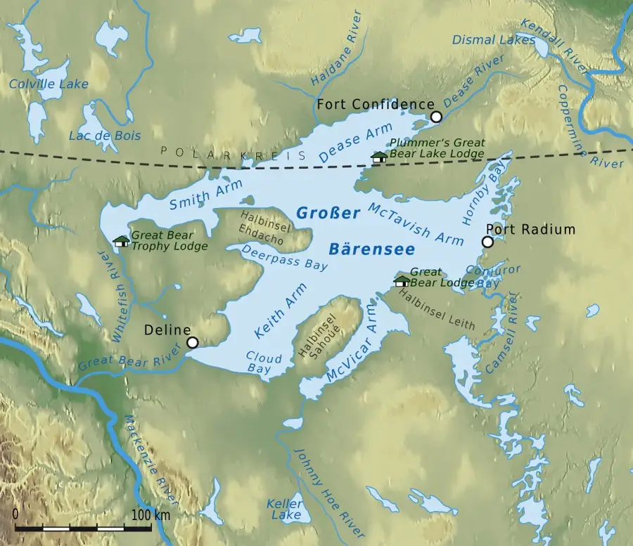 Großer Bärensee — Yellowknife (Kanada)