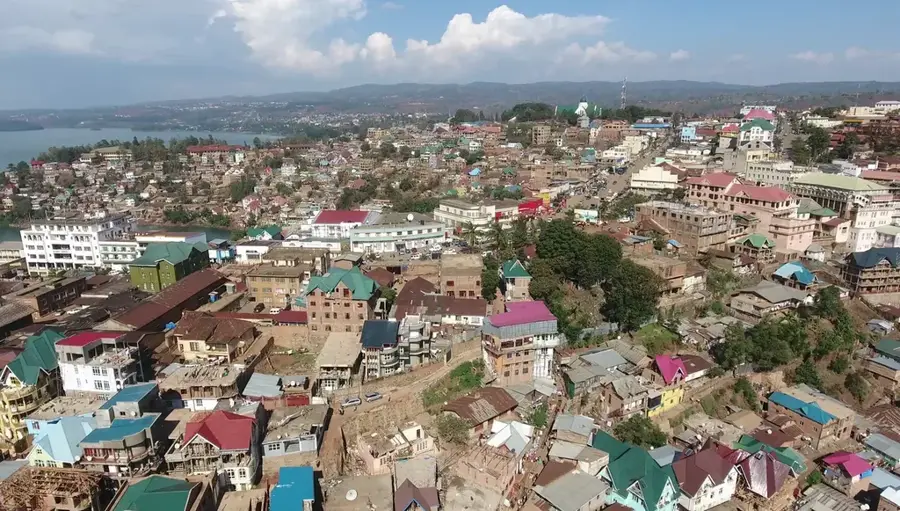 Portul Bukavu — Lacul Kivu (Congo - Kinshasa)