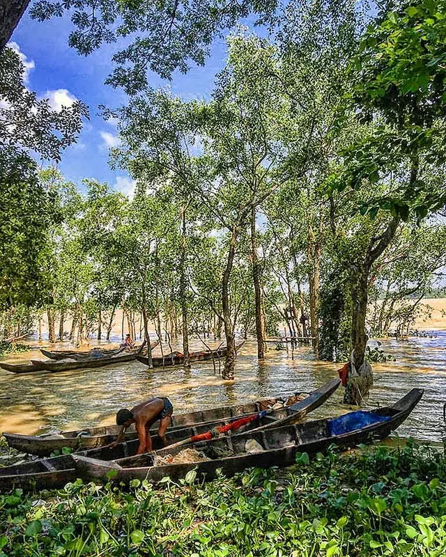 Chunati-Wildschutzgebiet — Boga-See (Bangladesch)