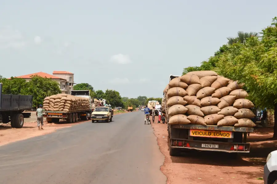 Bissaui kereskedelmi kikötő — Pidjiguiti-emlékmű (Bissau-Guinea)