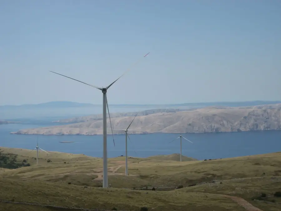 Windpark Krš-Pađene