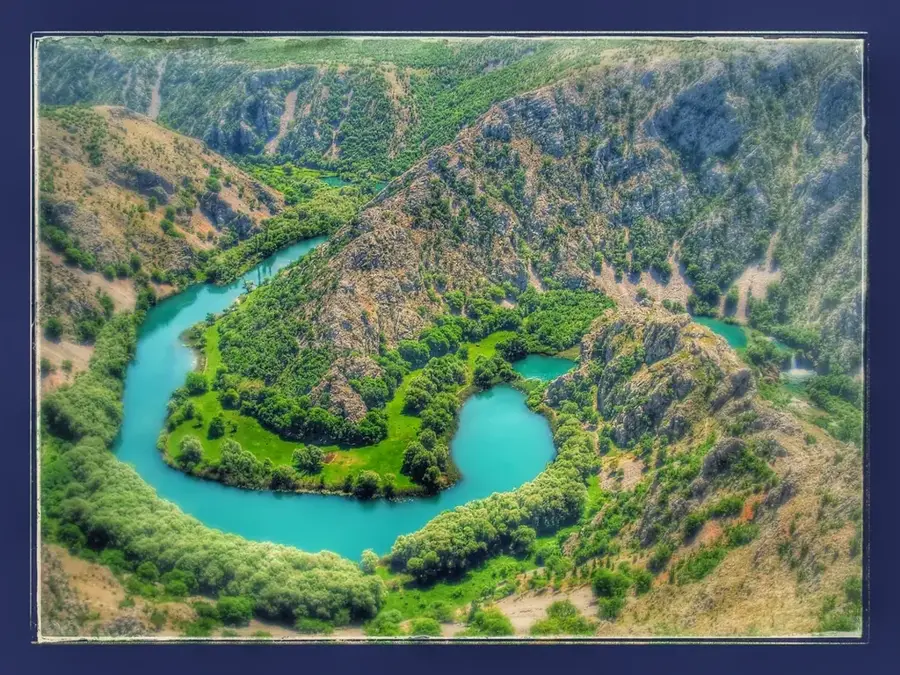 Râul Krupa — Lovinac (Croația)