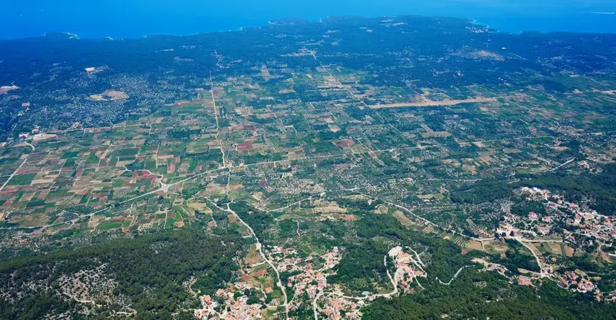 Ebene von Stari Grad