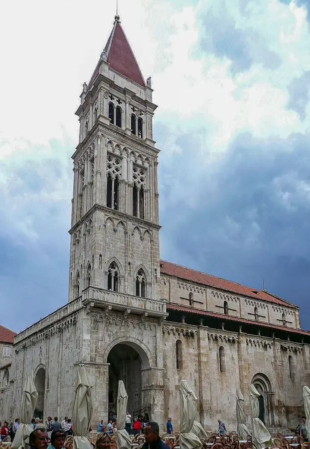 Trogir történelmi belvárosa