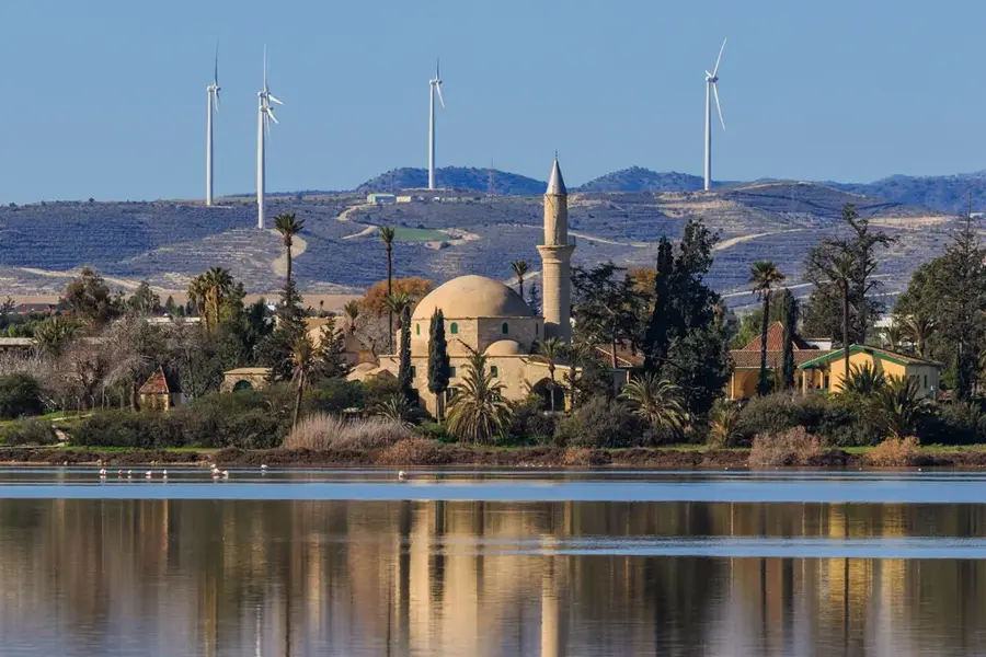 Hala Sultan Tekke — Larnaca Castle (Cyprus)