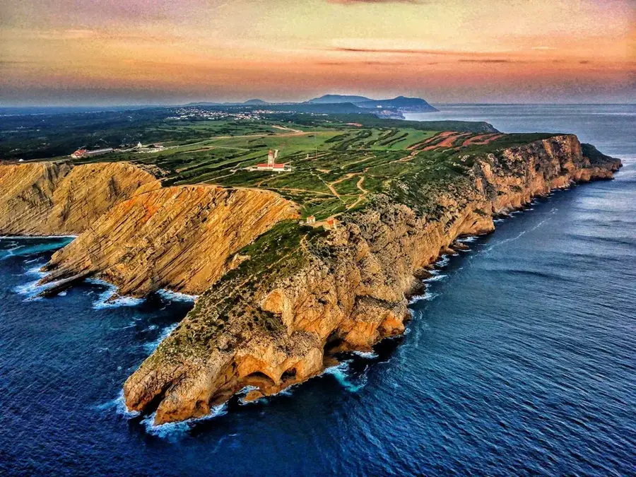 Zygi Coastal Cliff — Larnaca Salt Lake (Cyprus)