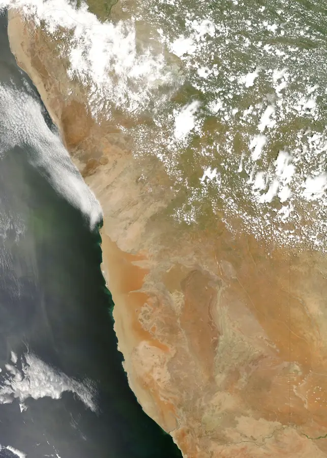 Deșertul Namib — Bibala (Angola)