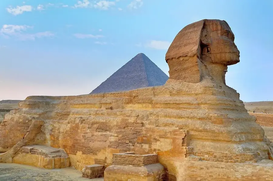 Marele Sfinx de la Giza — Cairo Coptic (Egipt)