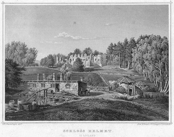 Tõrva Castle Ruins — Sangaste Castle (Estonia)