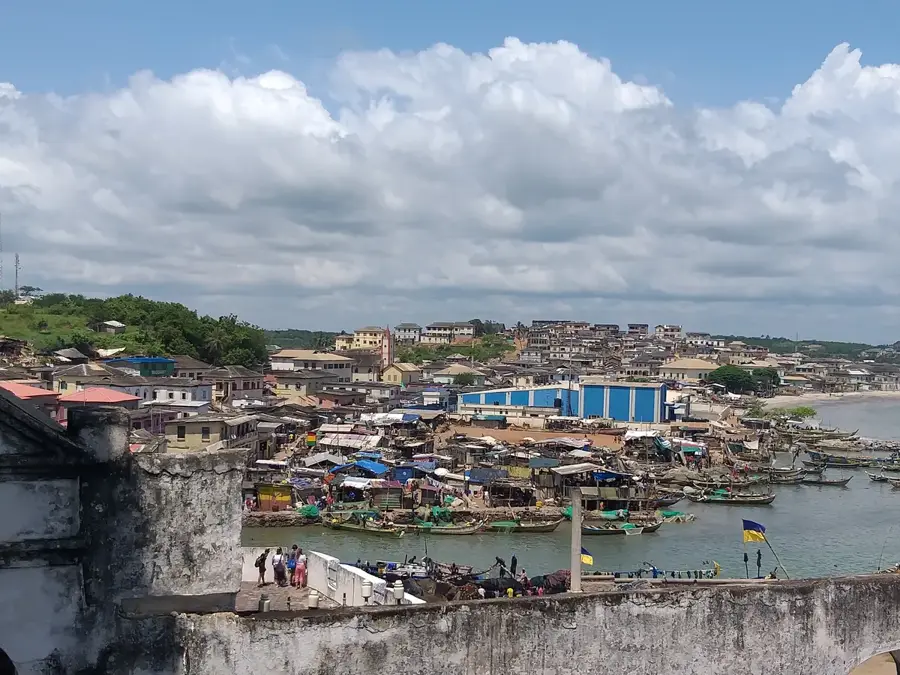 Satul pescăresc Elmina — Cape Coast (Ghana)