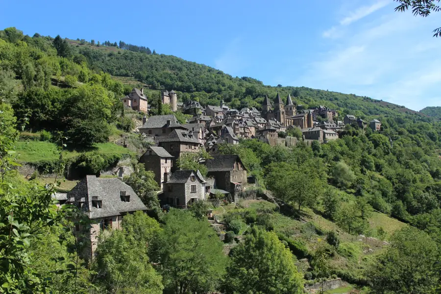 Conques – obiectiv turistic