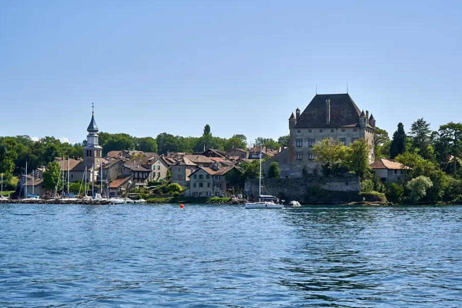 Lake Léman / Yvoire – oraș