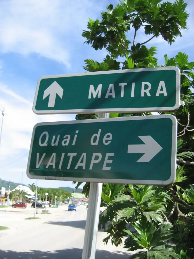 Marae Ohu'u — Vaitape (French Polynesia)