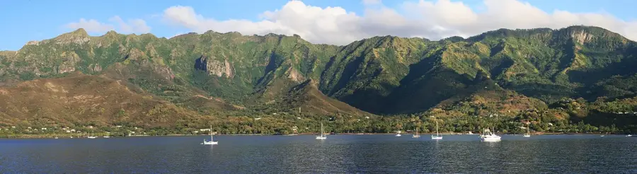 Mount Muake — Vaipo Waterfall (French Polynesia)