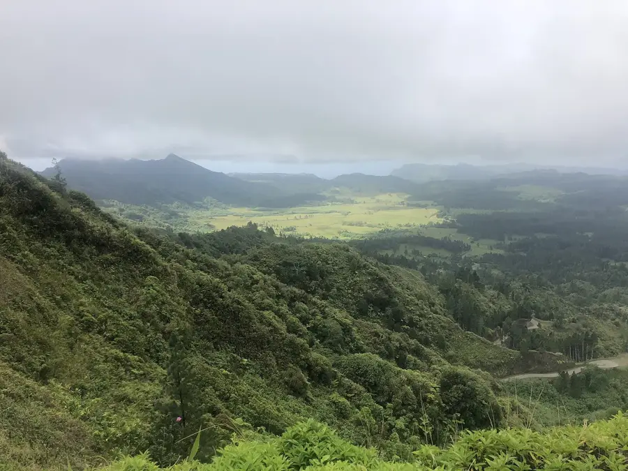 Mount Tekao — Vaipo Waterfall (French Polynesia)