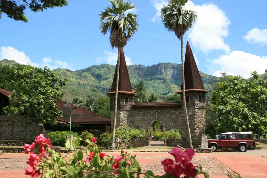 Taiohae Fishing Port — Vaipo Waterfall (French Polynesia)