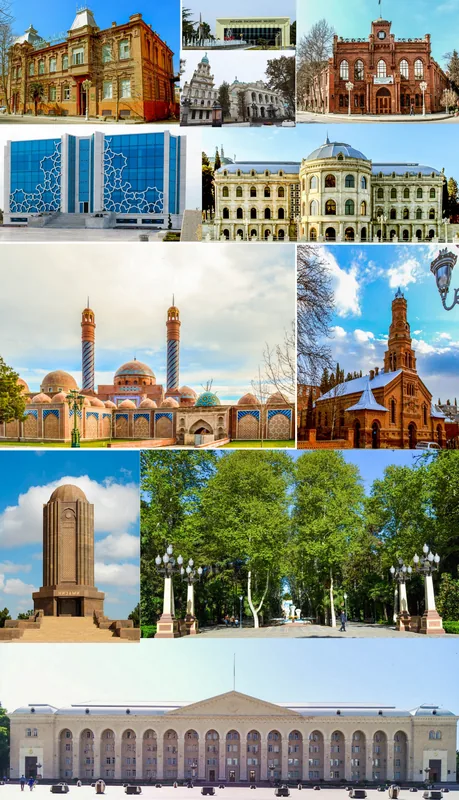 Ganja Aluminium Plant — Nizami Mausoleum (Azerbaijan)