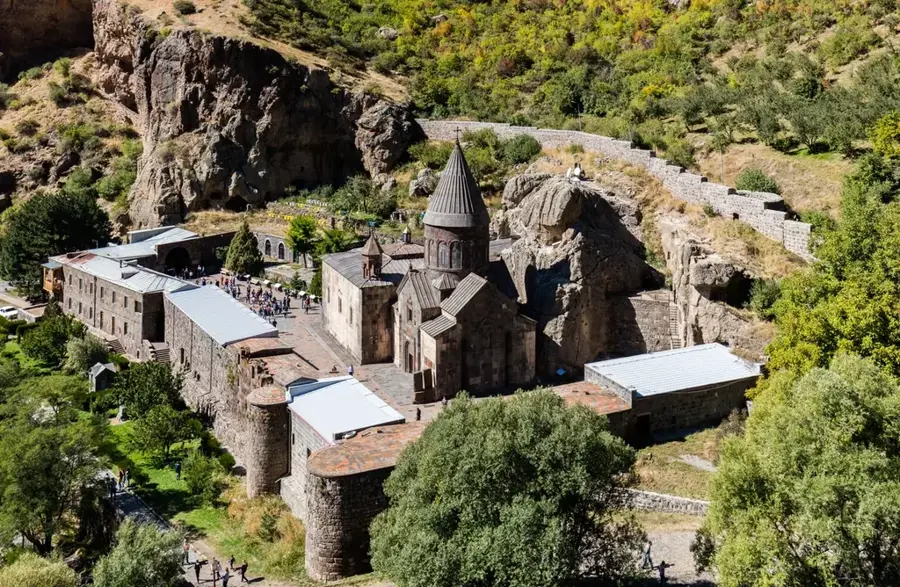 Geghard Monastery — Sevan-Hrazdan Cascade (Armenia)