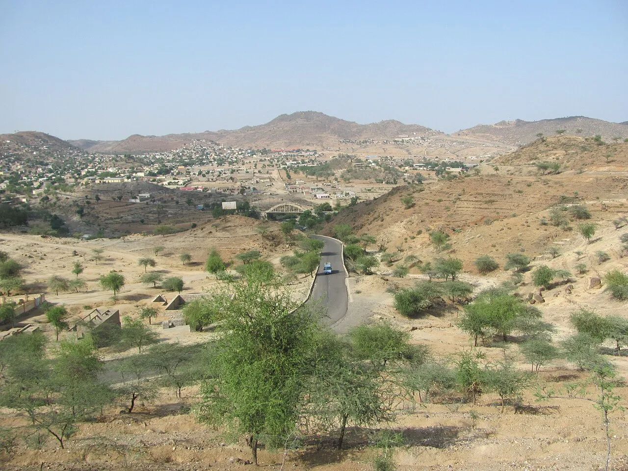 Plantații de cafea Ghinda — Afabet (Eritreea)