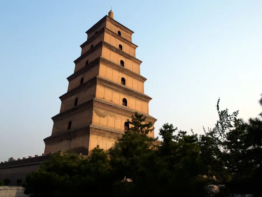 Giant Wild Goose Pagoda — Mount Hua (China)