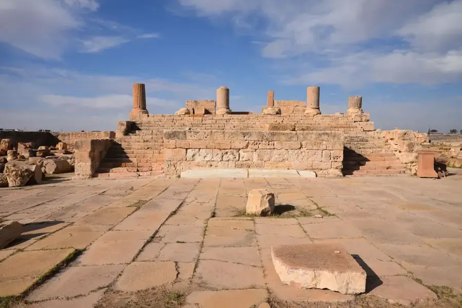Situl arheologic Gigthis — Midoun (Tunisia)