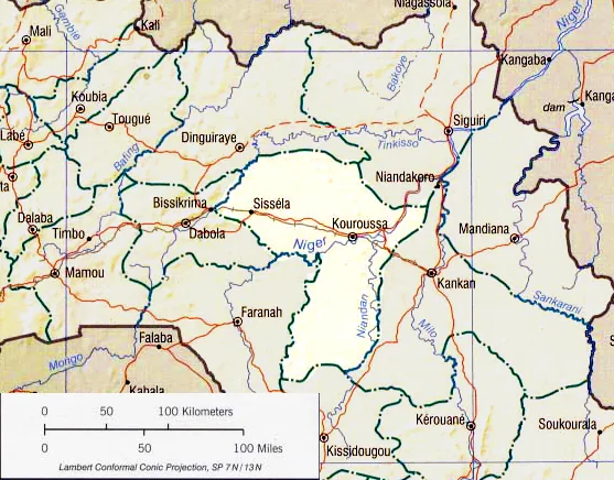 Kiniero-Goldmine — Niani (Guinea)