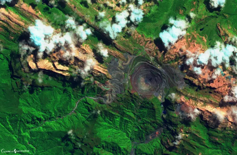 Grasberg bánya — Sentani-tó (Indonézia)